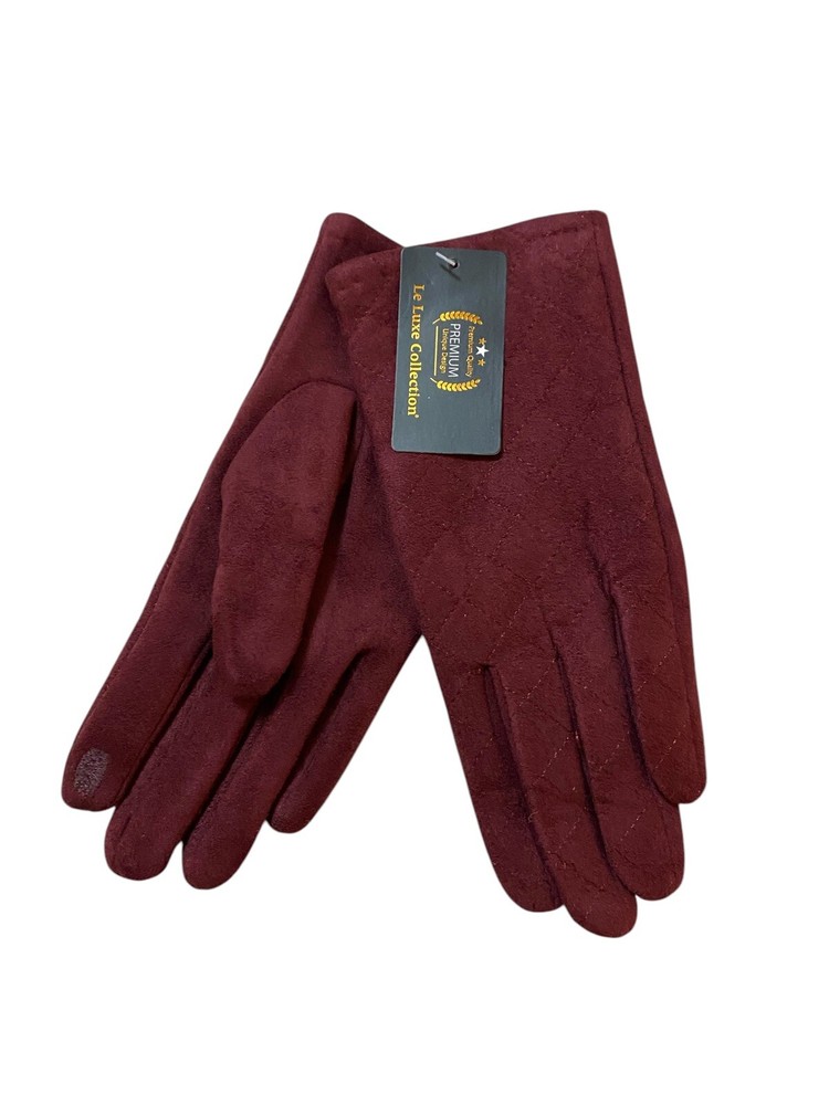 Le Luxe Collection Gloves New Burgundy