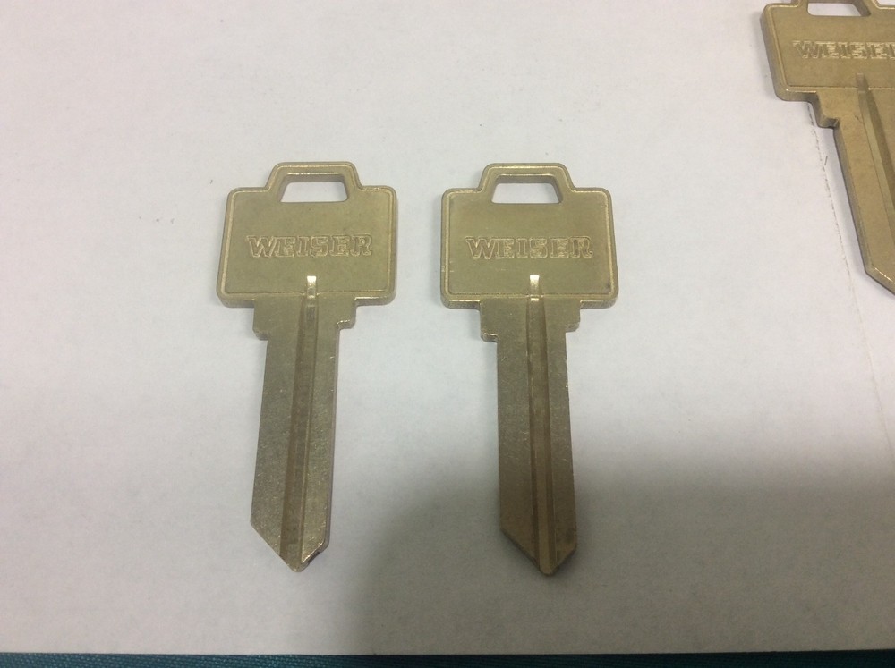 weiser Lock Key Blanks #1555N set 10, locksmith