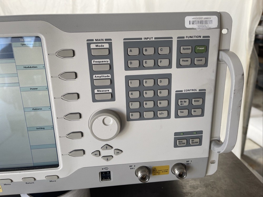 Agilent E6651A Mobile WiMAX Test Set Options 506 6M1