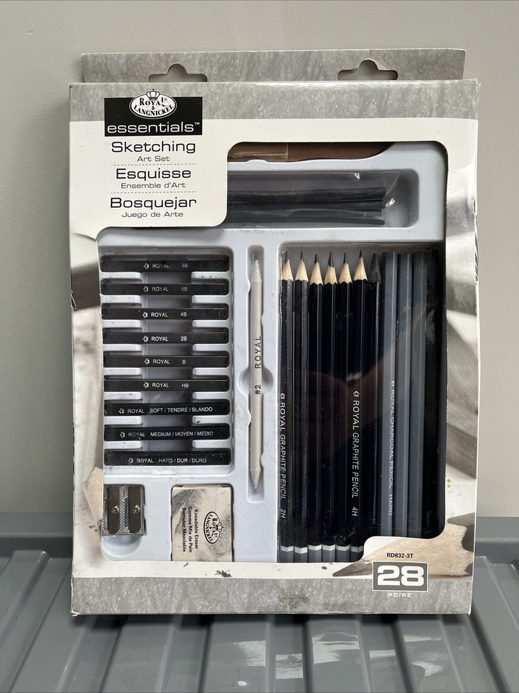 Essentials Sketching Pencils Art Set (28pc)