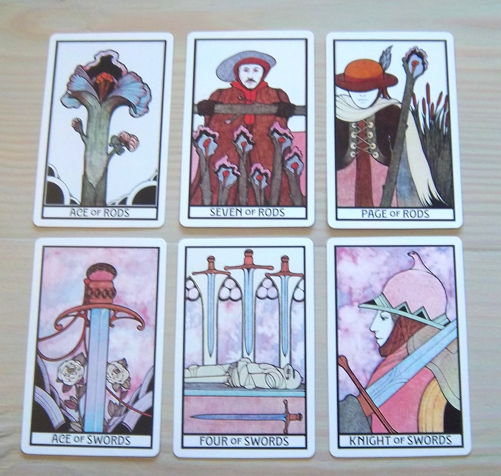 Updated Aquarian Tarot by David Palladini Tarot Deck & Guidebook - New / Sealed