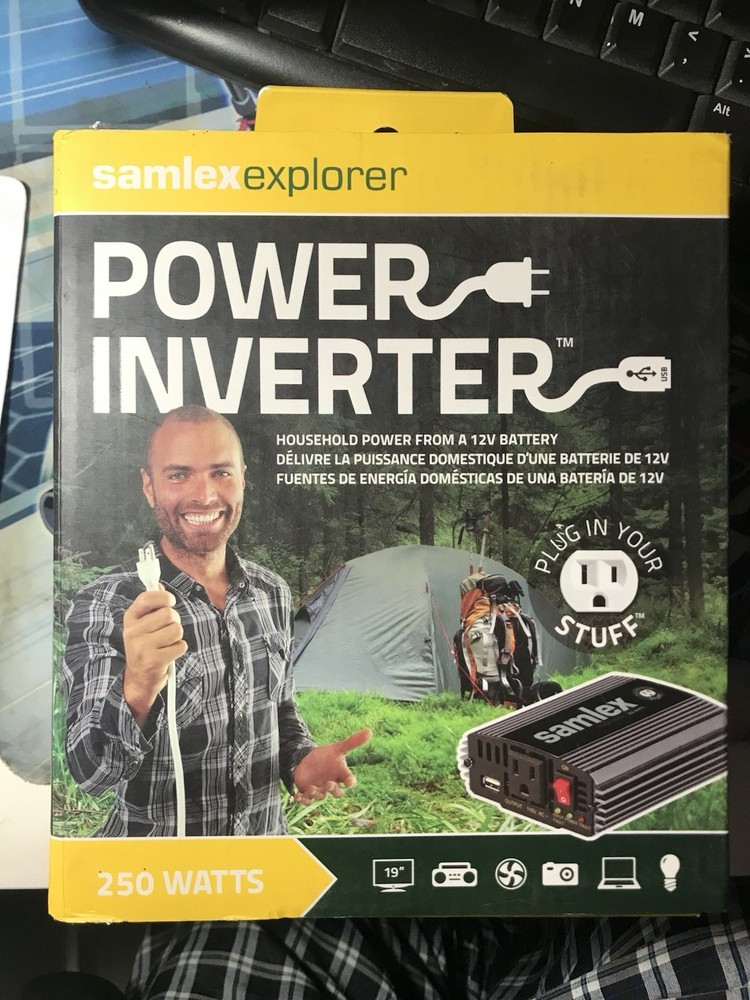 samlex power Inverter Camping Equipment