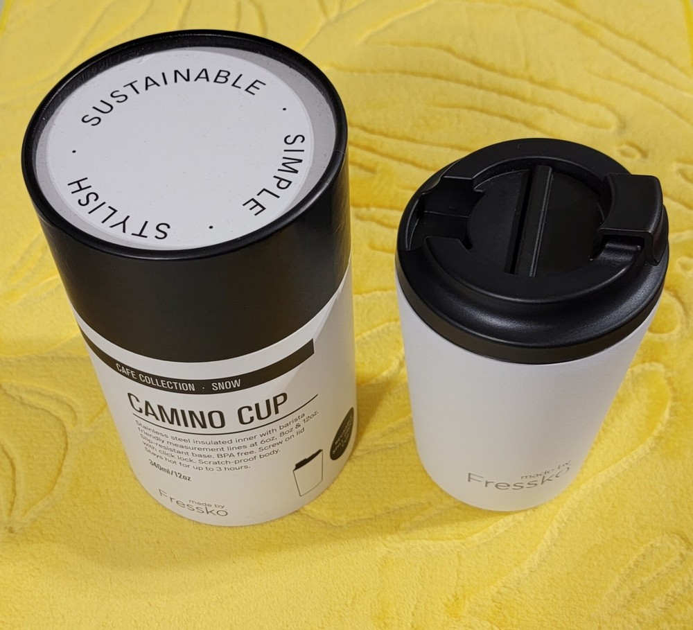 Fressko Reusable Cup Camino (340ml) 12oz- Snow