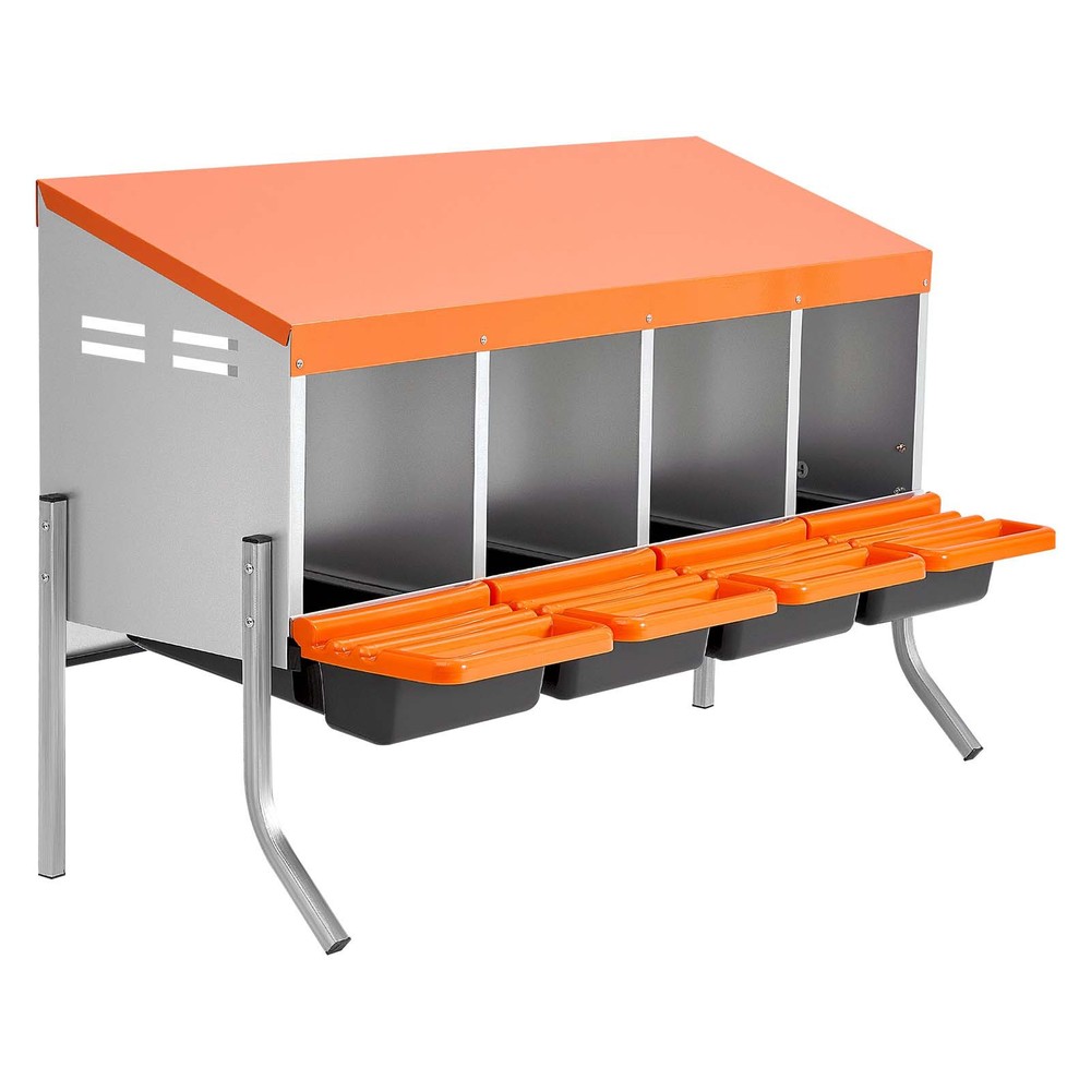 Uimoso Chicken Nesting Boxes with 4 Compartments for Egg Laying