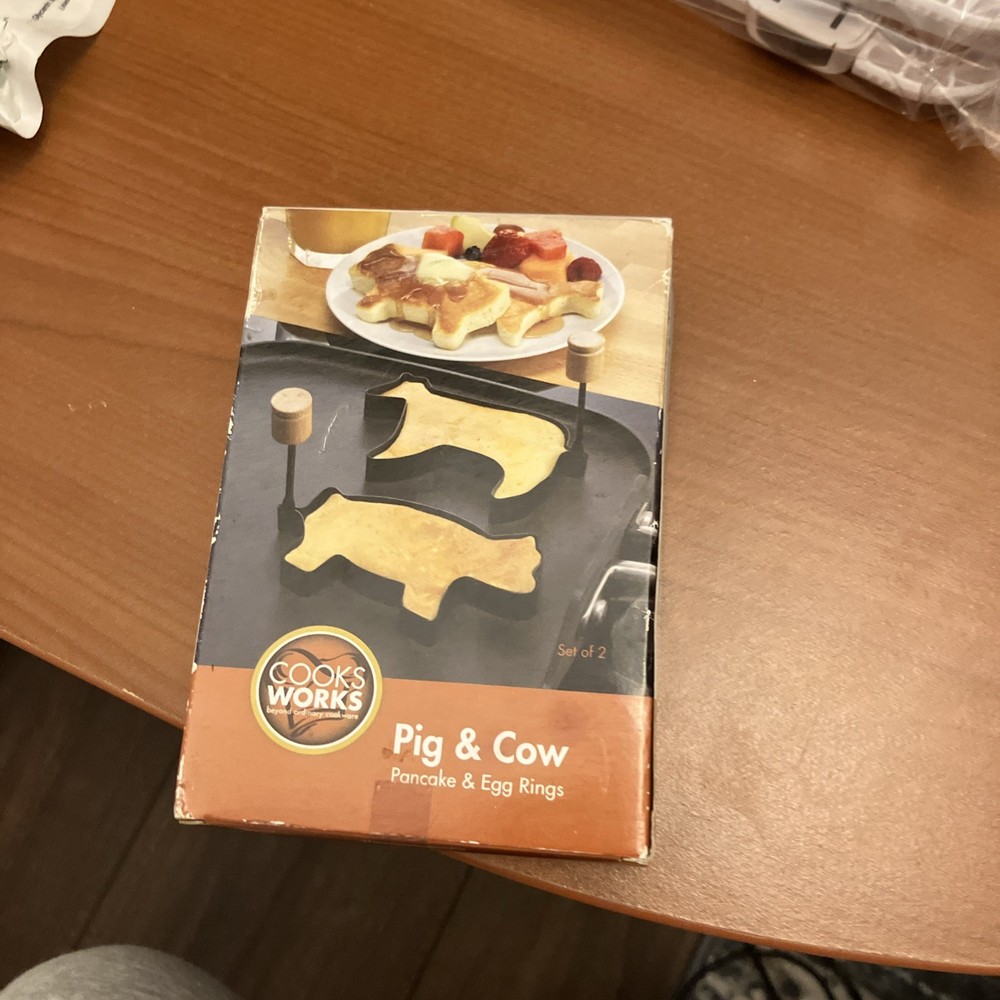 Pig & Cow Pancake & Egg Rings Cooks Works