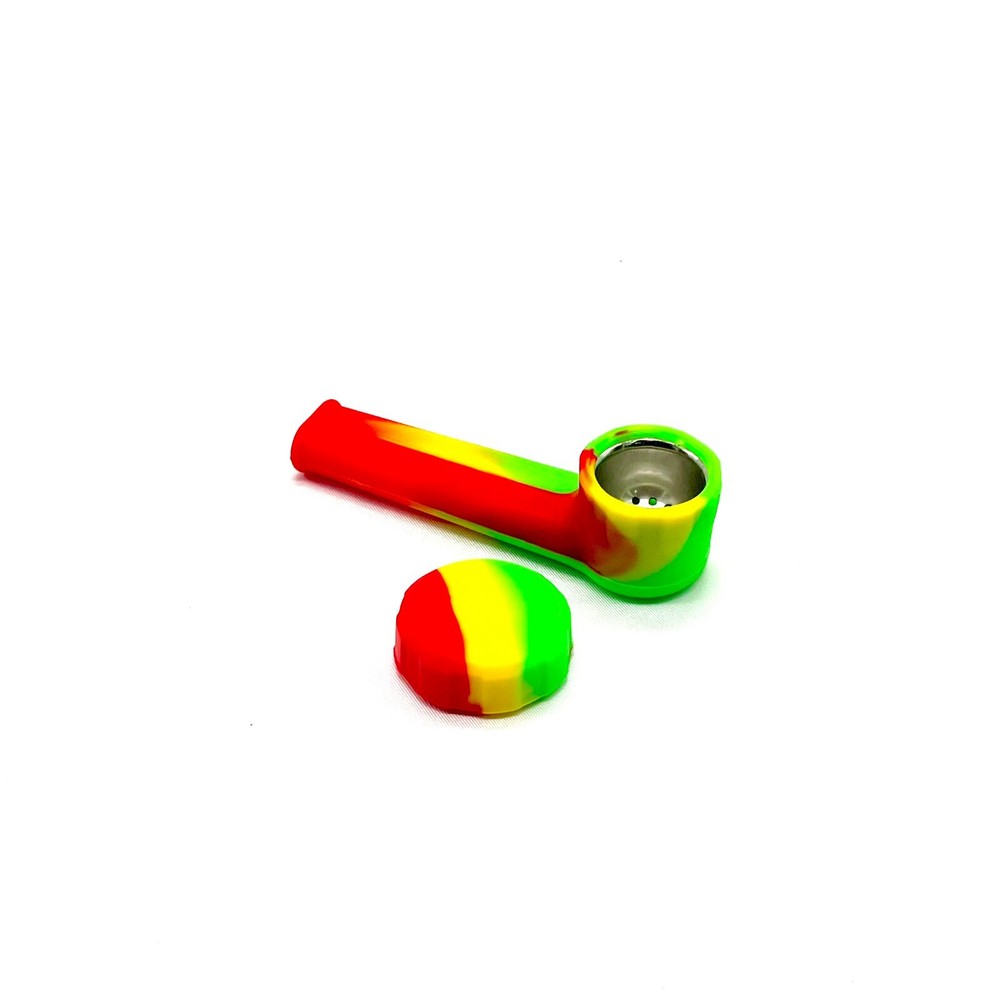 Discreet Silicone Smoking Pipe- Rubber Silicone
