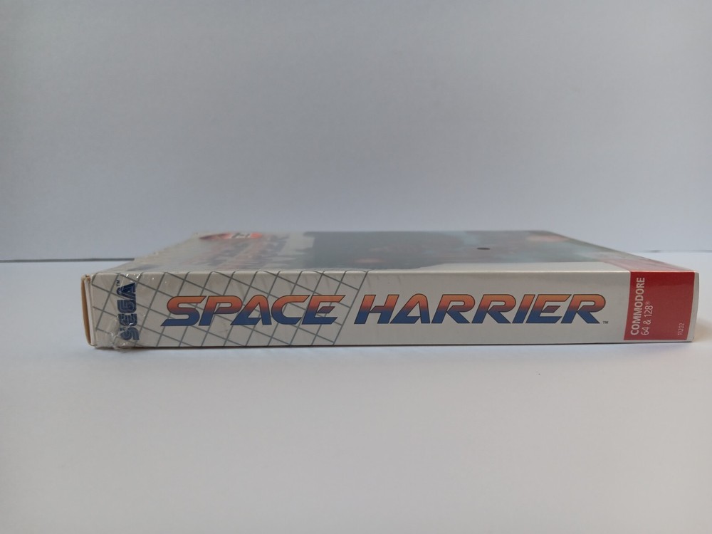 Commodore 64 Space Harrier Computer Game Software Tested/Works Sega