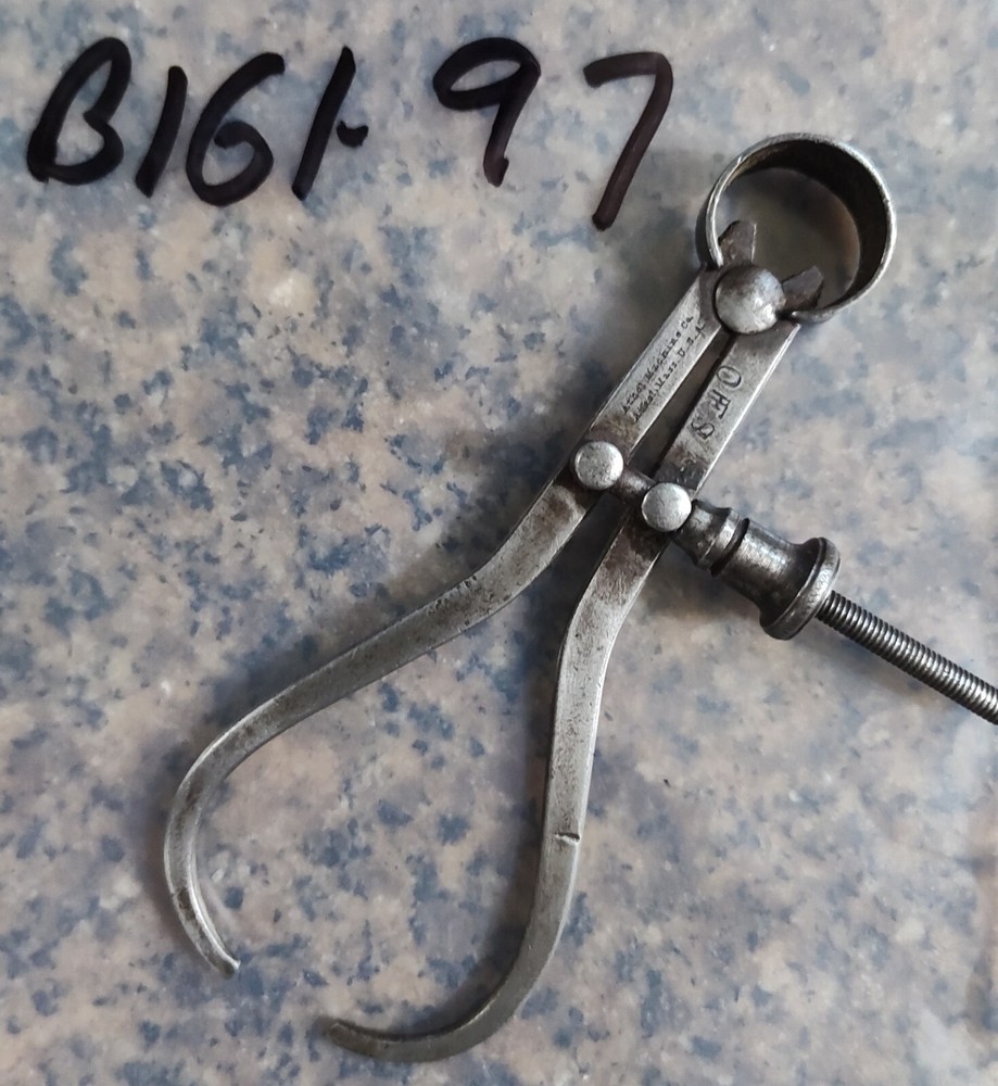 🗽VINTAGE ATHAL MACHINE CO. 3 1/2" ID CALIPER
