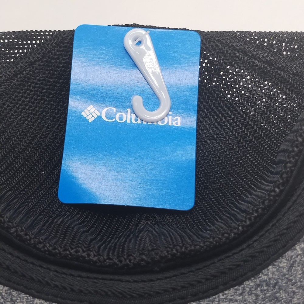 Columbia Tree Flag Patch Gray Unisex Flexfit Mesh Hat Cap Small/Medium NWT