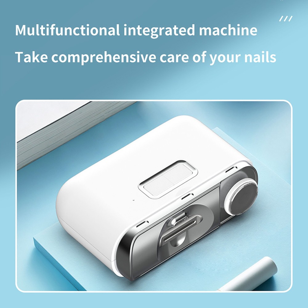 Multi Function Electric Nail Clipper Professional Rechargeable Nail Cutter