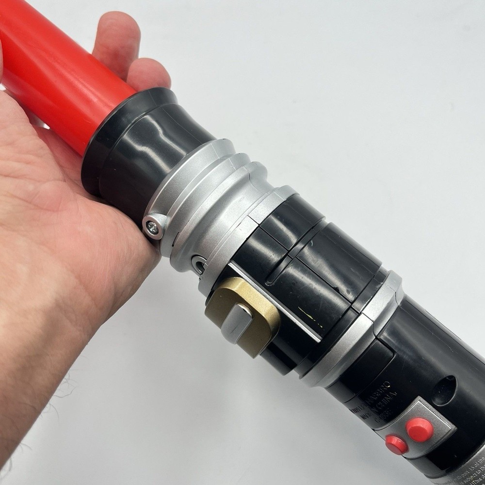 Star Wars Lightsaber Red 2009 lights sounds