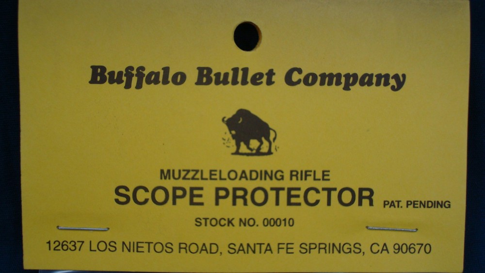 Buffalo Bullet Comapny 00010 Muzzleloader Scope Protector NOS
