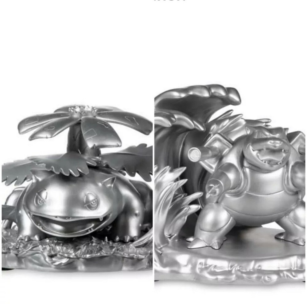 Blastoise & Venusaur Kanto Final Evolution Bookend New in Box Pokemon Exclusives
