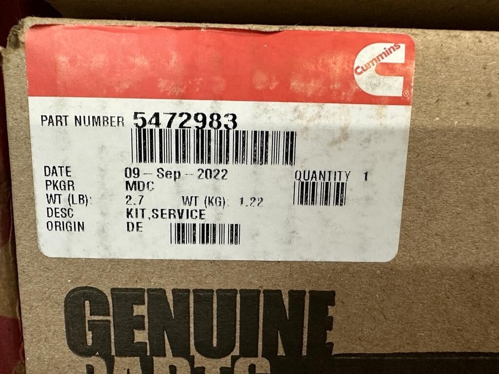 Cummins 5472983 Genuine Service Kit