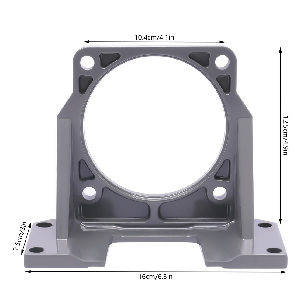 250W 110V AC Gear Motor with Variable Speed Controller and Bracket Single-Phase