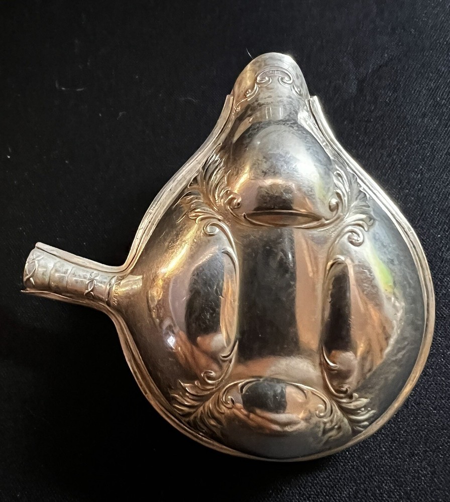 Silver Plate Tea Bag Strainer Vintage