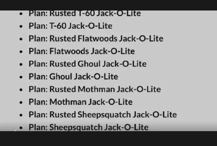 (Xbox) All 10 Jack-O-Lite Plans