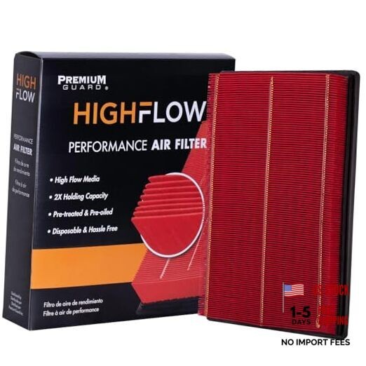 HIGHFLOW High Performance, Pre-Oiled Disposable Engine Air Filter | PA5462X