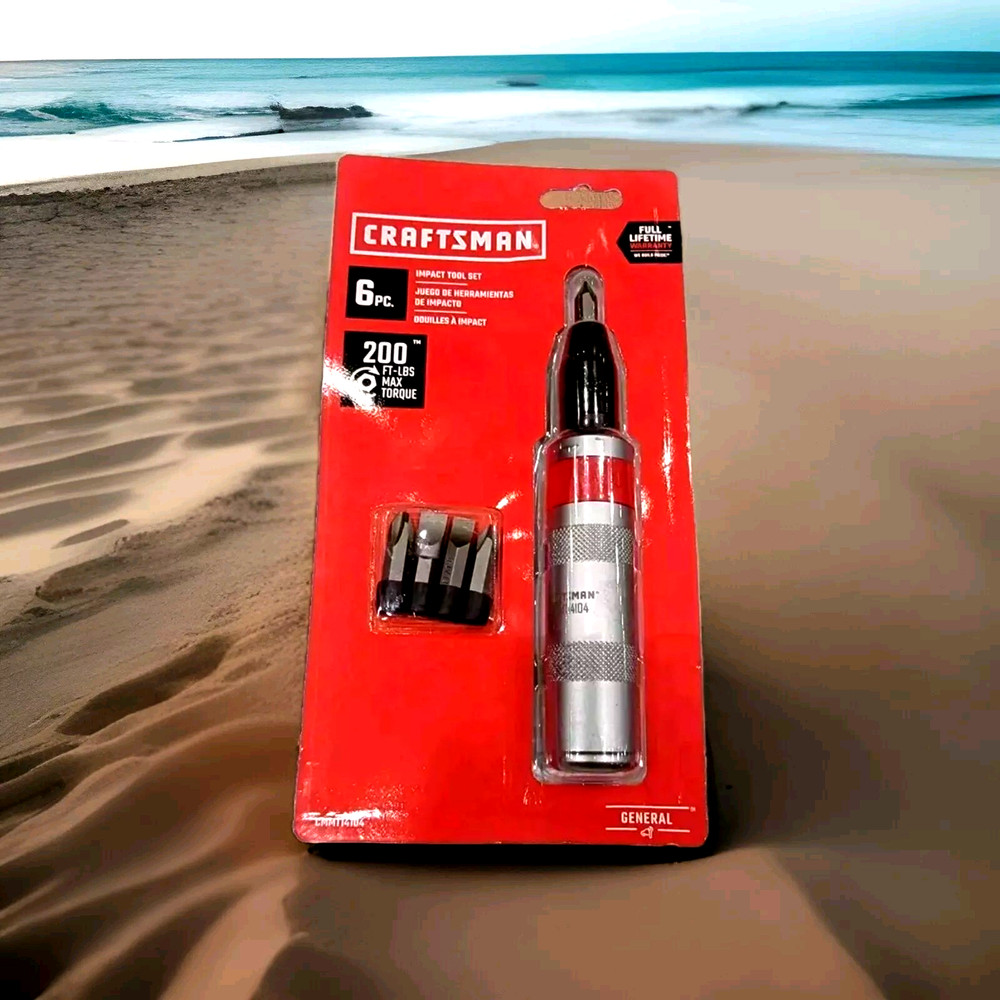 Craftsman 6pc Impact Tool Set. 200 ft-Lb