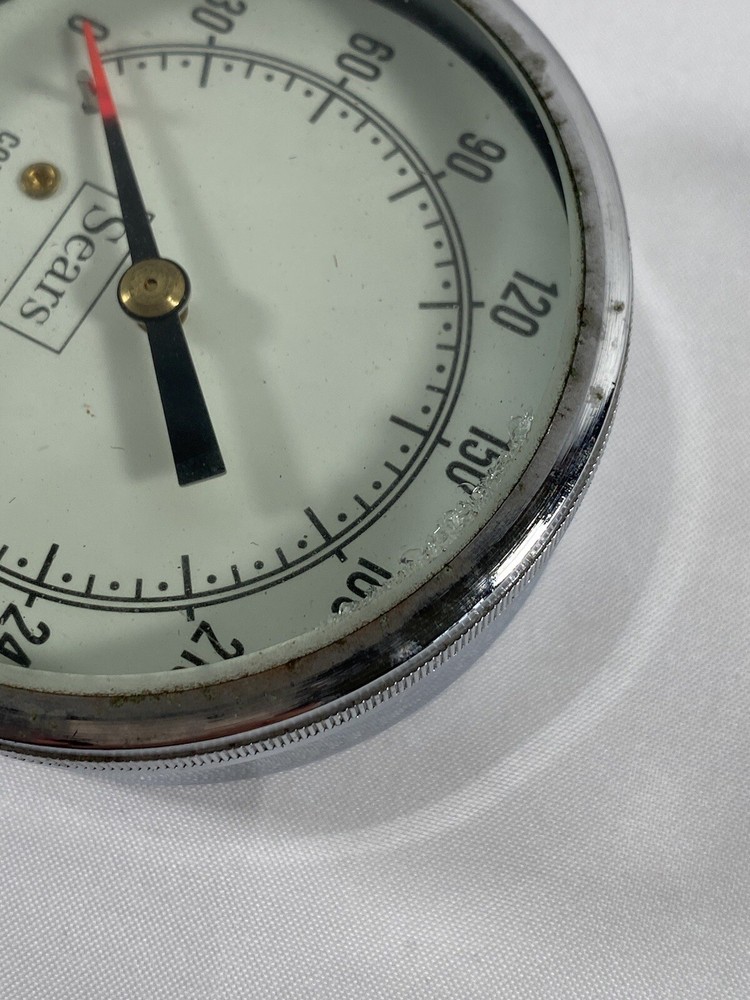 VINTAGE Sears Compression Tester 244.2119 0 - 300 PSI Untested