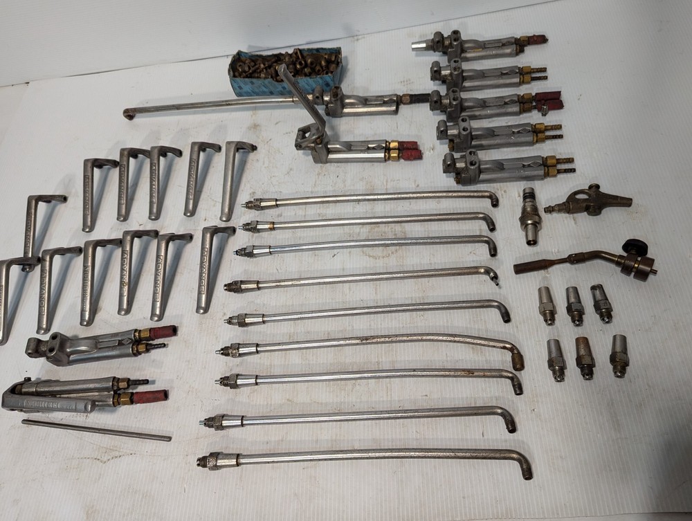 Lot of Assorted Liquid / Air Atomizing Spayers and Attachments as pictured