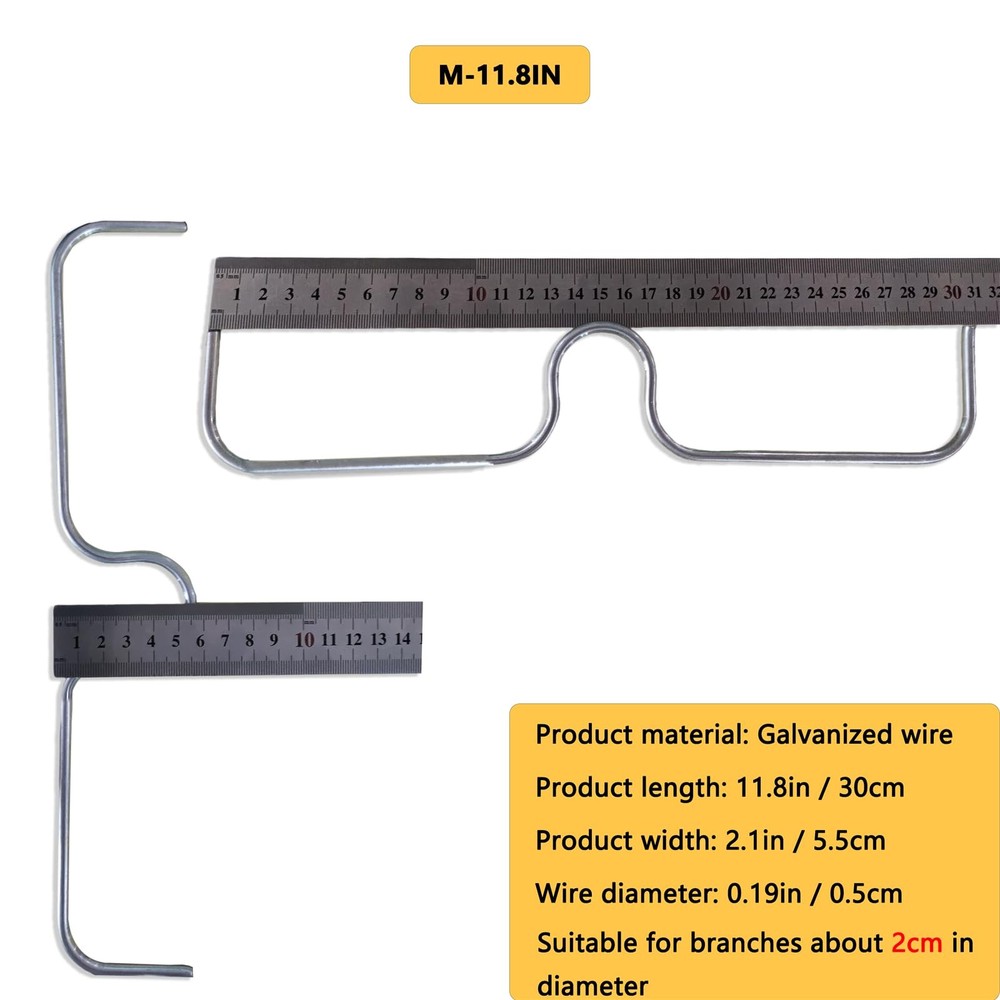 Fruit Tree Branch Spreader 11.8 inch, 21 pcs Tree Branch Puller Fruit Tree Br...