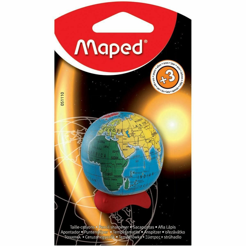 🔥 MAPED - Globe - Pencil Sharpener - #051110