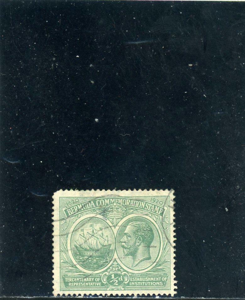 Bermuda 1920 Scott# 56 canceled