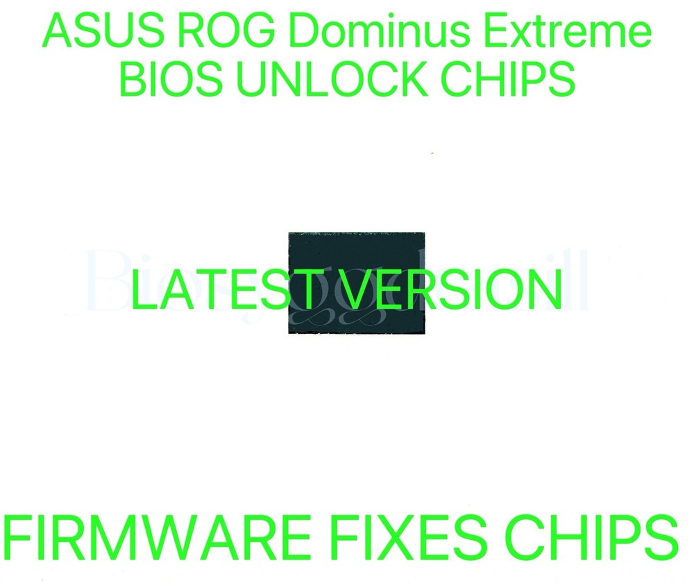 ASUS ROG Dominus Extreme, NO PASSWORD FIRMWARE FIXES BIOS CHIP LATEST VERSION