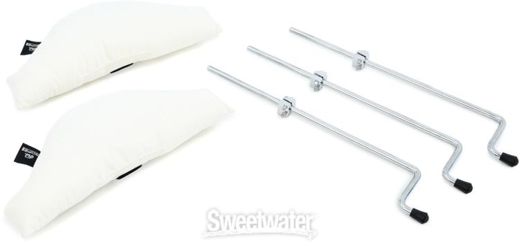 DW Design Series Clear Acrylic 4-Piece Drum Shell Pack