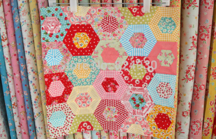 DIY Tools Ruler Patchwork Rules Quilting Rules Double Hexagon Ruler Twin Ruler