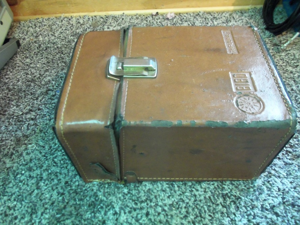 BIRD 43 LEATHER CASE FOR WATTMETER & ELEMENTS