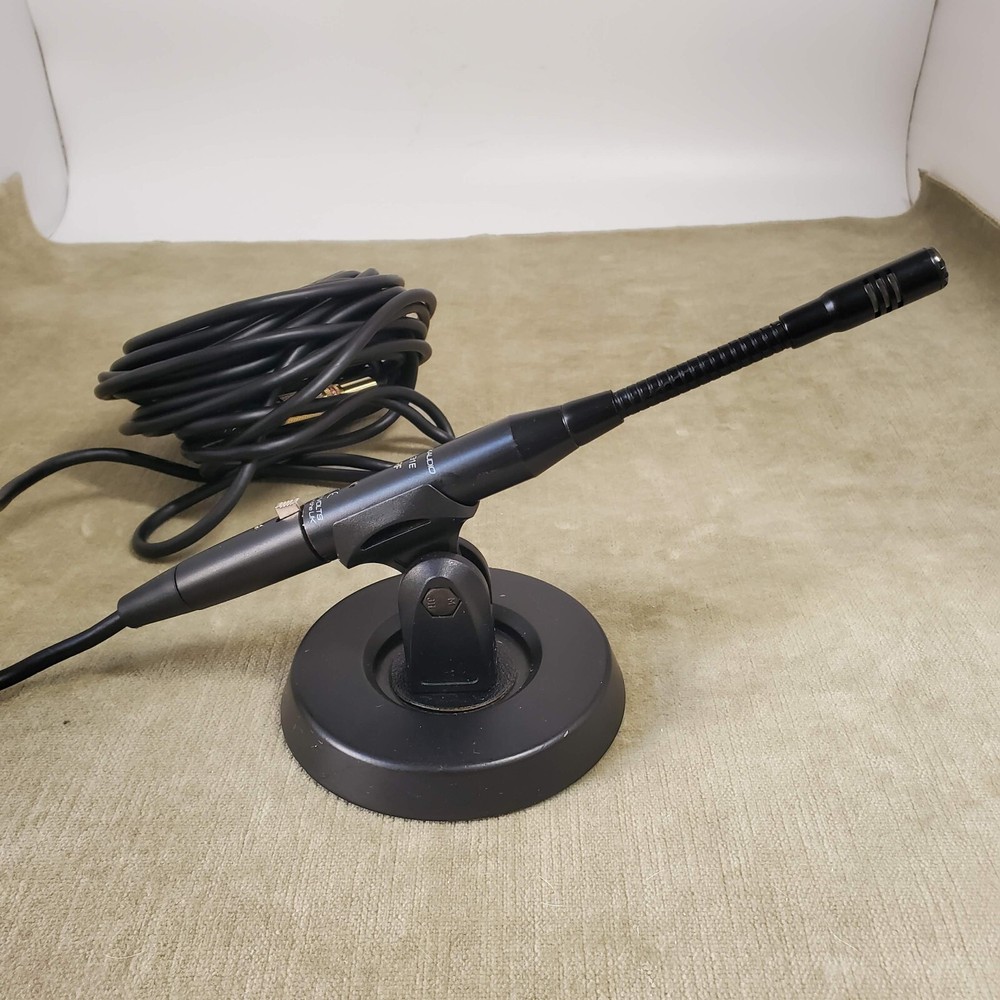 Clockaudio C31E RF 9-48 Volts wired microphone with stand/wire