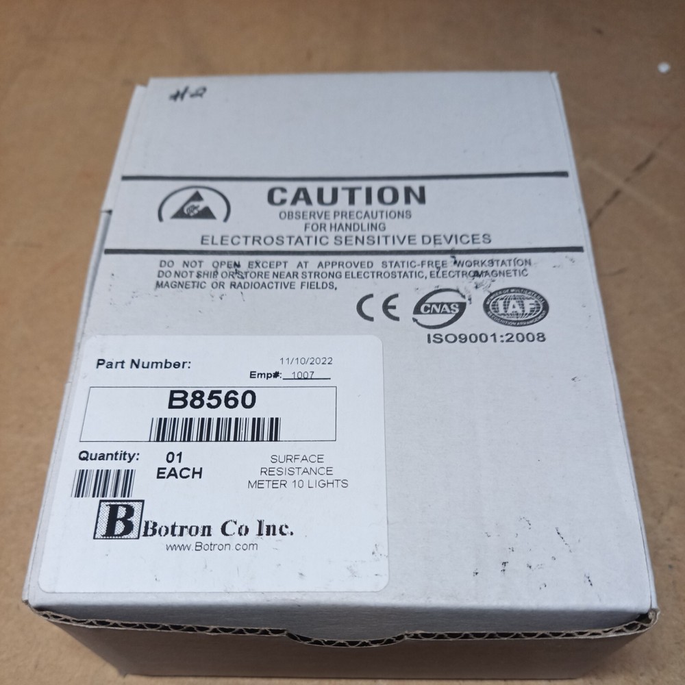 BOTRON CO B8560 Surface Resistivity Tester
