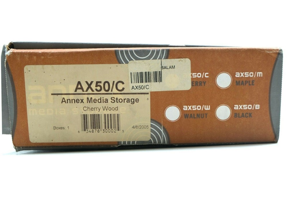 Annex Media Storage Cherry Wood