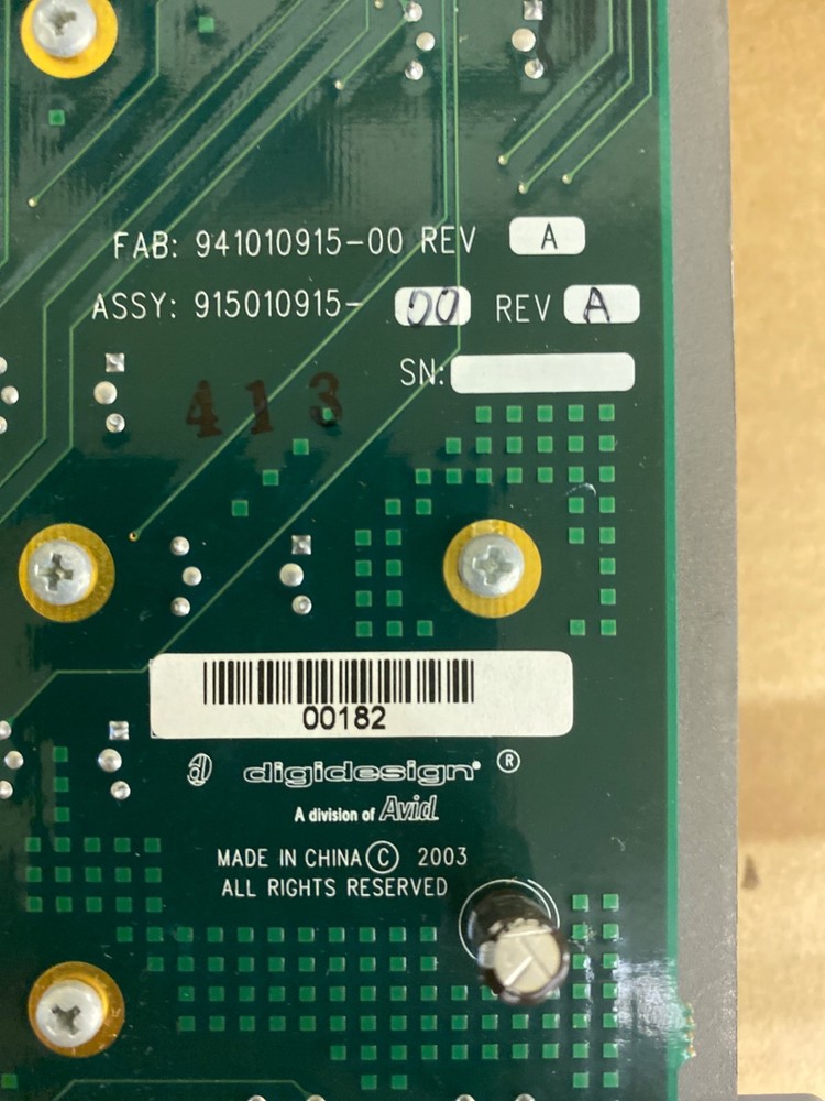 Digidesign Avid D-Control Monitor, Navigation Knob PCB & Upper & Lower Right