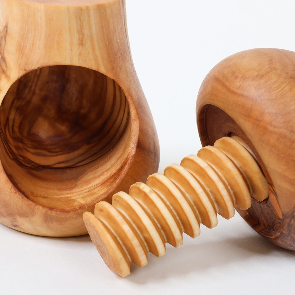 Nut Cracker handmade from Olive Wood
