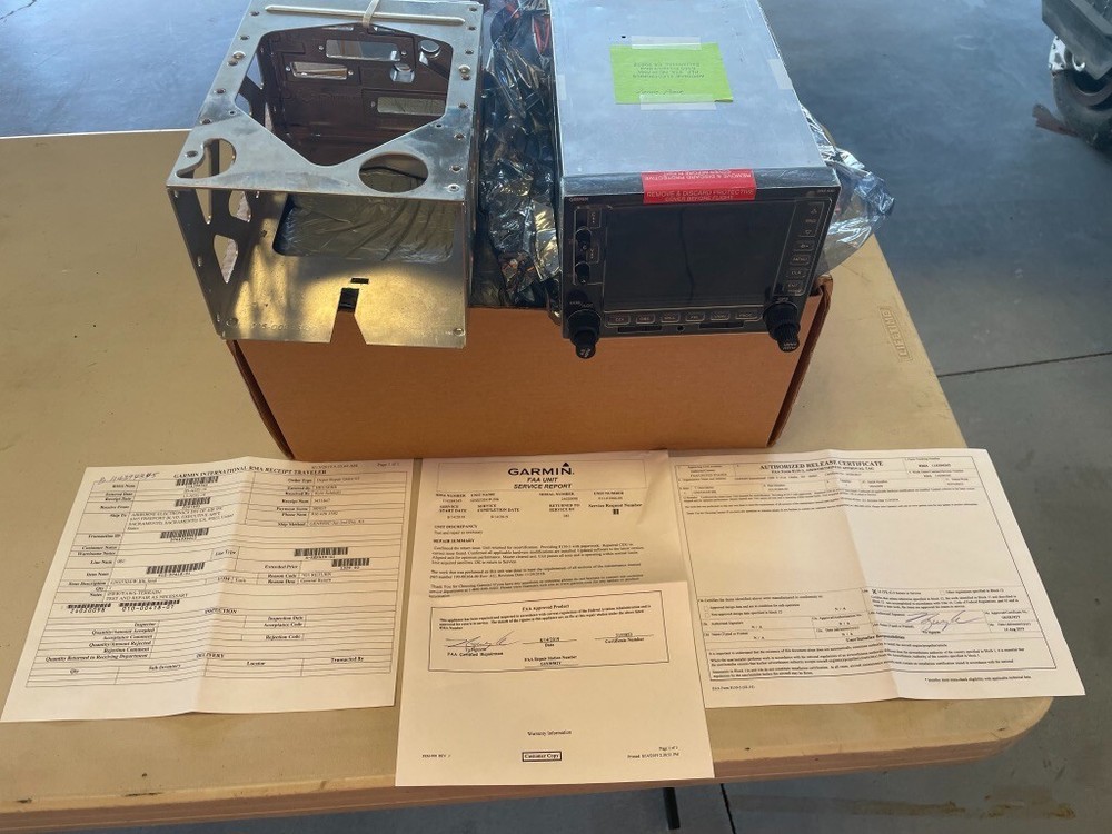 Garmin GNS530W with Garmin 8130 