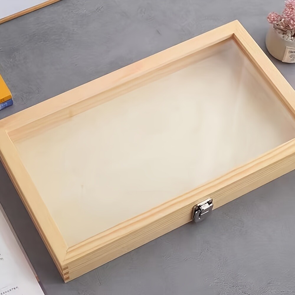Souvenir Display Storage Box - For Keepsakes, Home Shelf Memory Preservation