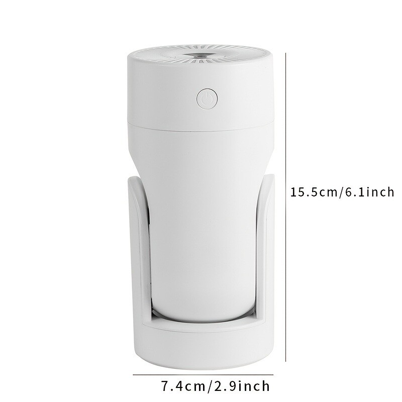 Desktop Mini Humidifier; Small Desktop Cool Mini Humidifier With Colored Night L
