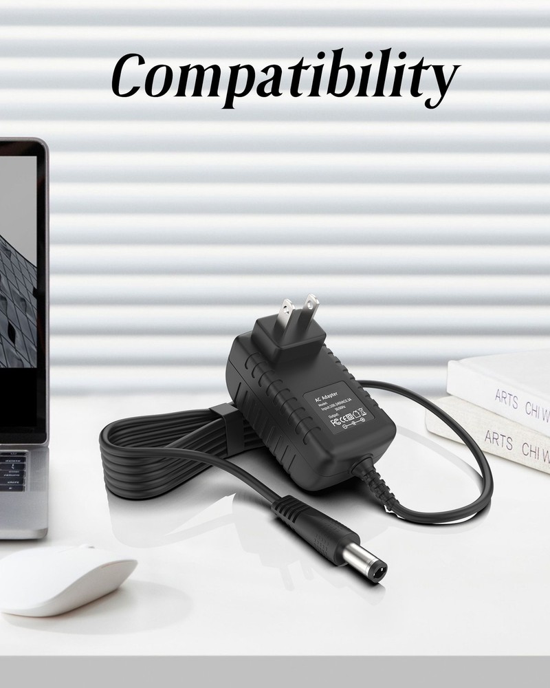 AC DC Adapter Cord for Singer Model Pixie Pixie Plus Sewing Machine Power Supply