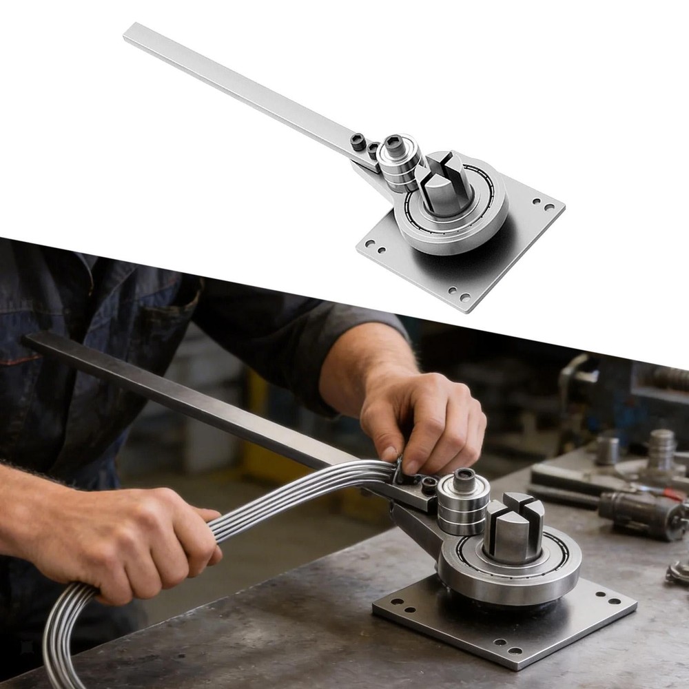 Flat Bar Bender for Construction Heavy Duty Multiple Metal Processing Manual