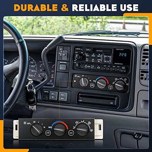 A/C Heater Climate Control Module Panel for 96-20 Chevy GMC C1500 C2500 C3500