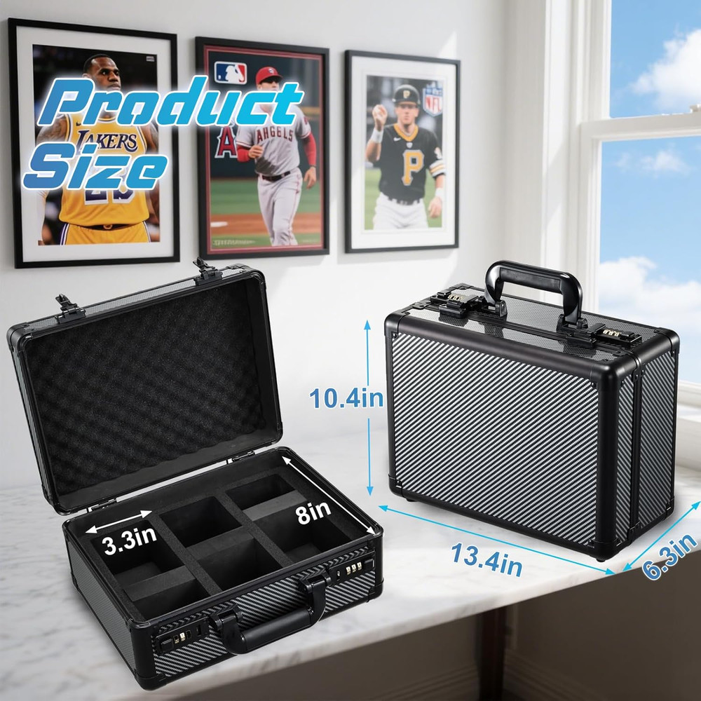 Graded Card Storage Box, Trading Cards Case Storage, Toploader Card Storage Case
