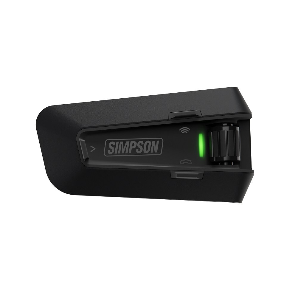 CARDO SIMPSON PACKTALK EDGE COMMUNICATION SYSTEM, BLUETOOTH HEADSET, 13HR TALK