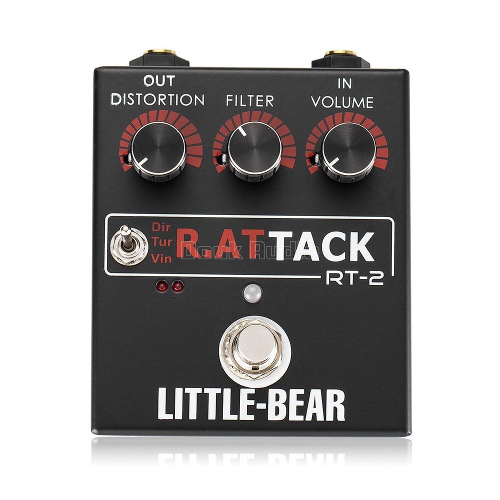 Nobsound Little Bear 3 RAT Tack Guitar Bass Distortion Effector effect Stomp ...