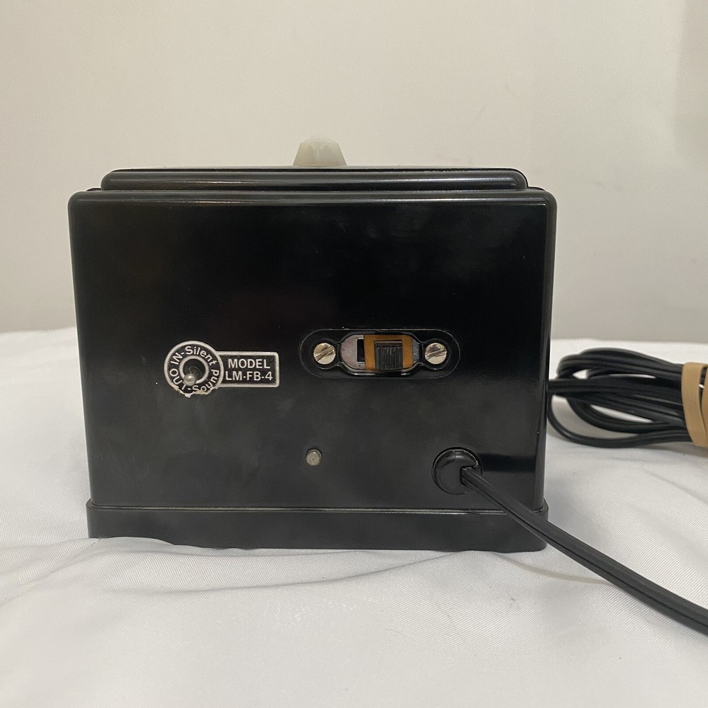 Franz Electronic Metronome LM-FB-4 Black Bakelite Tested Working