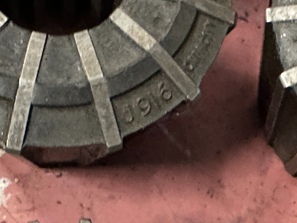 Jacobs Spindle Nose Lathe Chuck Model 91-C4 w/11 Collets