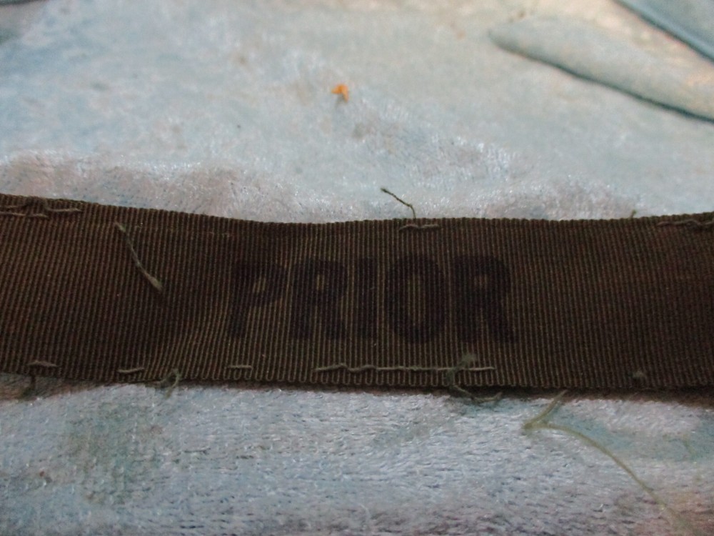 Military Name tag Patch (Prior)