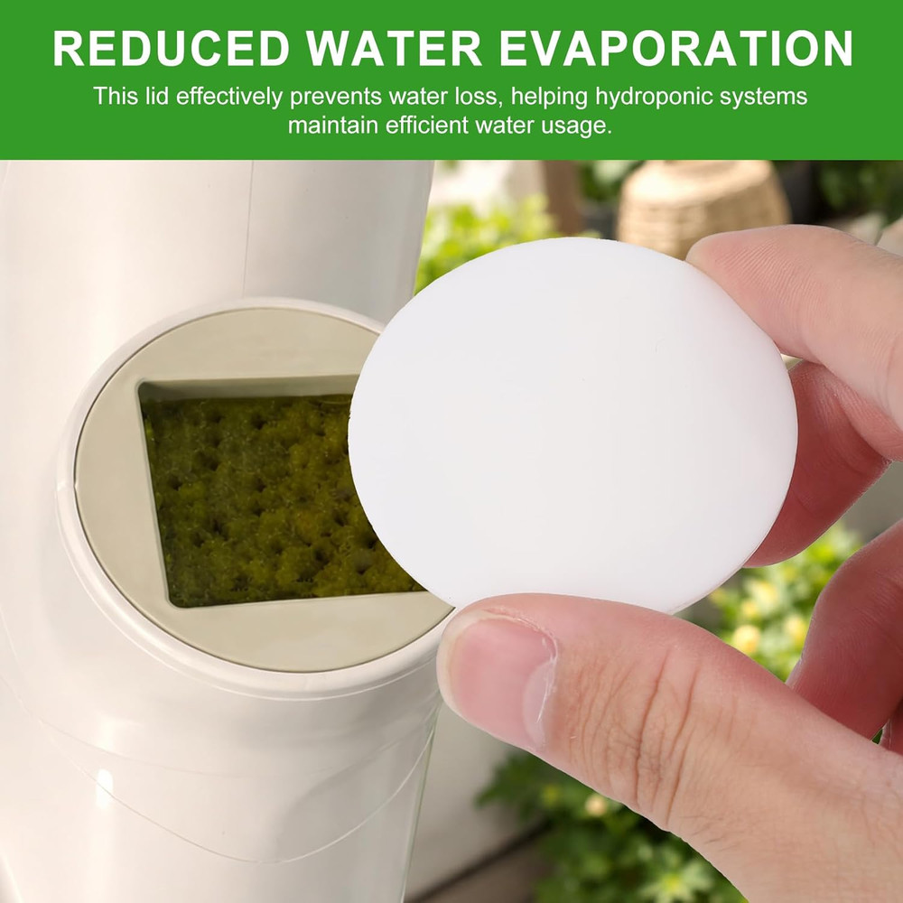 20 Pack Reusable Caps Compatible with Gardyn yPod Hydroponic System, 5.2cm/2